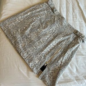 Free People Snake Print Skirt